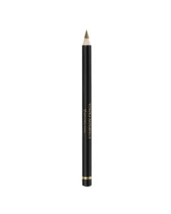 Eyebrow pencil with lid with comb, 02 hazel, Max Facto X, plastic and wood, 3.5 g, coffee 1 piece