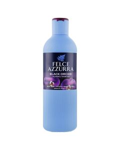 Body wash, Orchidea Nera, Felce Azzurra, Paglieri, plastic, 650 ml, blue and purple, 1 piece