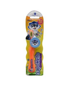 Toothbrush for kids, Saponello, Paglieri, plastic, 22x5 cm, miscellaneous, 1 piece