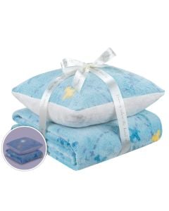 Set of blankets and pillows for children, Warm Hug, Dormeo, polyester microfiber, 190x130 cm, 2 pieces