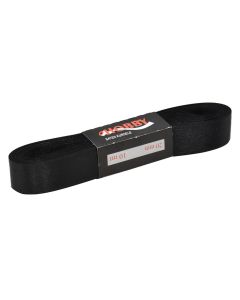 Ribbon ribbon, 2 cm x10 m, polyester, black