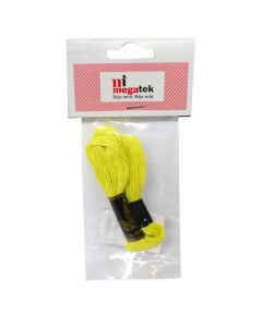 Muline for embroidery, 8.75yd, 100% cotton, yellow, 1 piece
