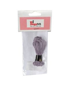 Muline for embroidery, 8.75yd, 100% cotton, lilac, 1 piece