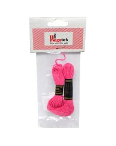 Muline for embroidery, 8.75yd, 100% cotton, dark rose, 1 piece