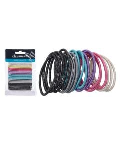 Hair band, 1x9.5x1.40 cm, 20 pieces, mixed