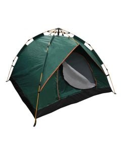 Automatic camping tent, 213x213 cm, polyester, 6 people, green color