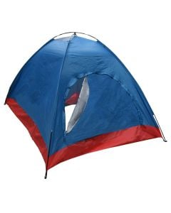 Manual camping tent, 220x300 cm, polyester, 8 people, mixed colors