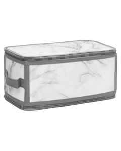 Cosmetic box, 5 Five, 30x15x15 cm, gray