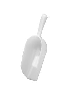Shovel 25 cm, plastic, white.