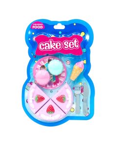 Tableware food set, plastic, 36.5x24.5x4 cm, miscellaneous, 10 pieces