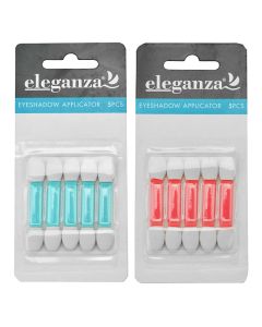 Eyeshadow applicator sponge, Eleganza, plastic and sponge, 6 cm, miscellaneous, 5 pieces