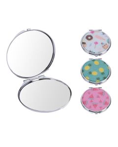 Makeup mirror, Koopman, ABS plastic, metal and glass, Ø7 cm, miscellaneous, 1 piece