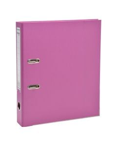 Level Arch file with mechanism, A4, Fornax Premium, rose