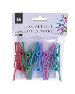 Multifunctional clip, plastic, 7 cm, mixed