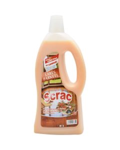 Parquet floor detergent, Scrac, plastic, 1 l, beige, 1 piece
