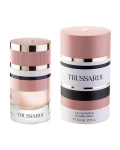 Parfum për femra, Trussardi, EDP, qelq, 60 ml, rozë dhe gold, 1 copë