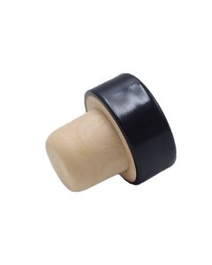 Ts aluminum head, d22.5 mm, 35x15 mm, black