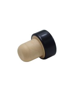 Ts aluminum head, d 19 mm, 29x14 mm, black