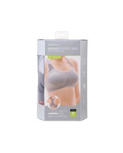 Reçipeta sportive, Miniso, najlon, poliestër dhe elastan, S/M, gri, 1 palë