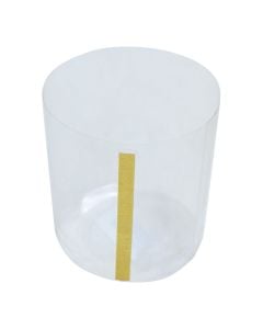 Round cork, 61x70 mm, transparent