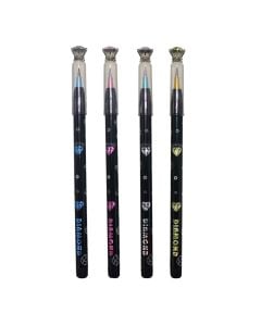 Pencil with decorative jewel, for children, Diamond, The Littlies, plastic, 17 cm, miscellaneous, 1 piece