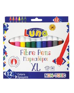 Jumbo watercolors, the little maxi, 4.2 mm, 12 colors, 1 pack