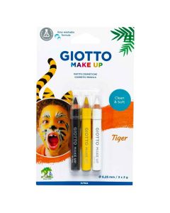 Face-painting kit, Butterfly, Giotto, Fila, plastic, 15 ml, miscellaneous, 3 pieces
