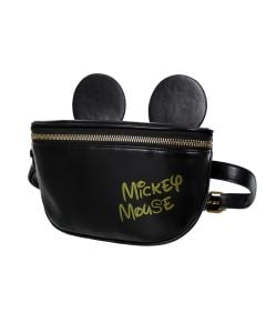 Handbag, Mickey, plastic, 21.5x7x18 cm, black
