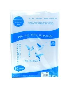 Book wrapper, plastic, in translucent color, 10 pieces