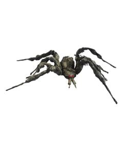 Decorative spider, plastic, 100x95x100 cm, black, 1 piece