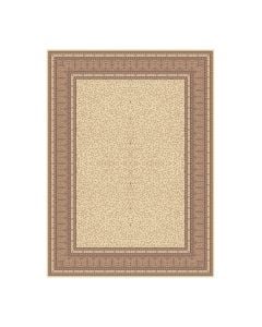 Persian rugs, polyester, cream in beige, 133 x 195 cm