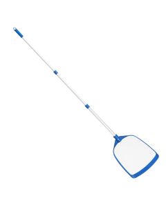 Cleaning net for pools, aluminum / plastic, with telescopic extension, 163 cm