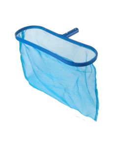 Rrjetë pastruese për pishina, plastike, blu, për tuba me dia. 30mm, 43 x 21 cm