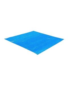 Substrate for swimming pools, polyethylene, blue, 274 x 274 cm