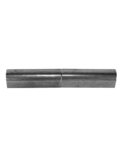 Hinge with register, steel, 20x25x150