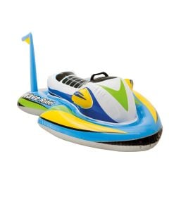 Float matress in the form of a water engine, PVC, different colors, 117x77 cm
