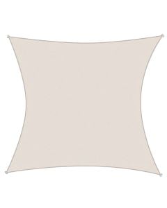 Shade sail, Ambiance, 3x3 m, 150 g/m², polyester, beige