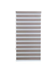 Grilë zebra, poliestër / kasë plastike, kafe, 91x175 cm