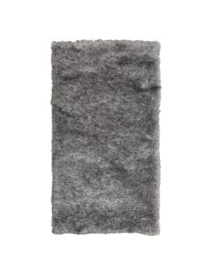 Rrugicë shagi Enzo, 100% poliestër, nuancë gri, 80x150 cm