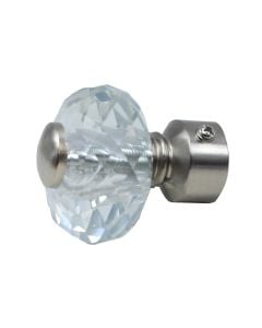 Knobs for stainlees steel rod, dia 28 mm