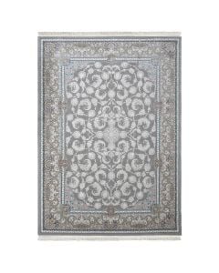 Persian carpet, 100% acrylic, grey with beige nuances, 250x350 cm