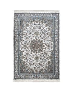 Persian carpet, 100% acrylic, cream with different colors, 250x350 cm