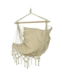 Hammock ,55 % cotton- 45% polyester,cream,30-130-H100 cm