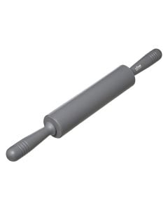 Rolling pin, silicon, grey, dia. 5.4 x H47 cm