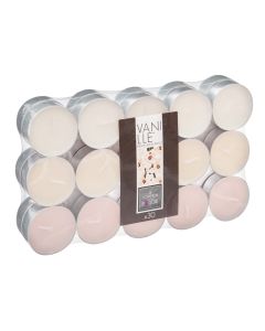 Scented candle, Jasmine scent, various colors, D3.7 cm, 30 pieces