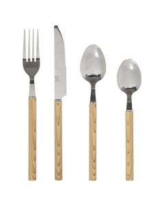 Cultery set, steinless steel, bronze, (pk24)