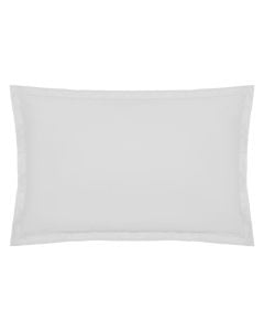 Pillow case, cotton, white, 50x70 cm
