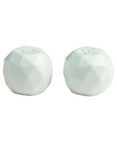 Kaleidos salt and pepper holder set (PK 2), porcelain, white, 80 cc