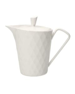 Kaleidos teapot with lid, porcelain, white, 500 cc