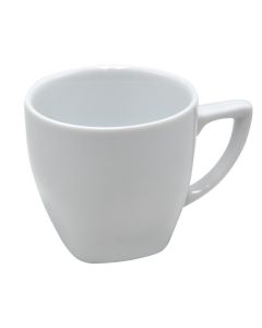 Tea cup Plaza, porcelain, white, 210 cc